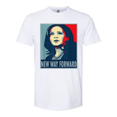 Kamala Harris Forward 2024 Presidential Election President Softstyle CVC T-Shirt