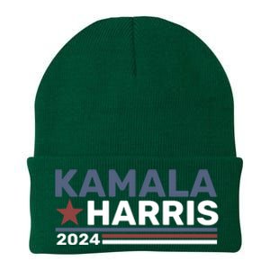 Kamala Harris For President 2024 Knit Cap Winter Beanie