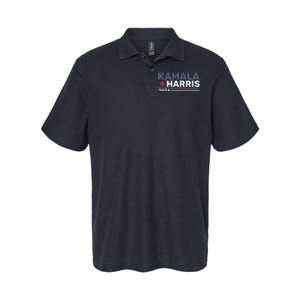 Kamala Harris For President 2024 Softstyle Adult Sport Polo