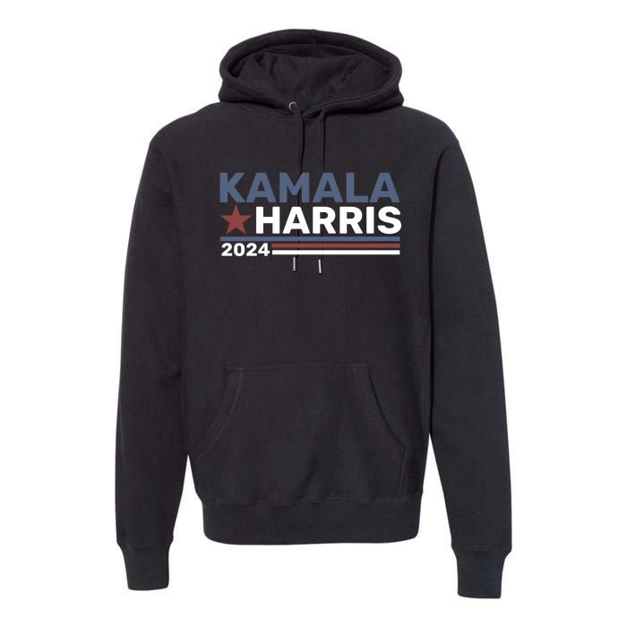 Kamala Harris For President 2024 Premium Hoodie