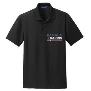 Kamala Harris For President 2024 Dry Zone Grid Polo