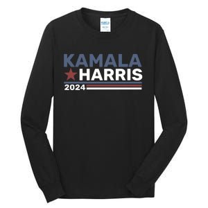 Kamala Harris For President 2024 Tall Long Sleeve T-Shirt