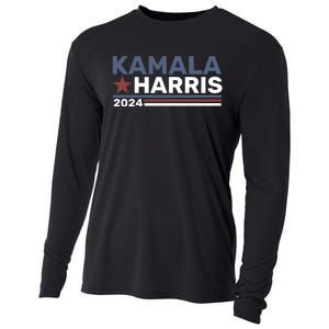 Kamala Harris For President 2024 Cooling Performance Long Sleeve Crew