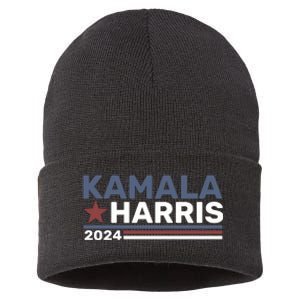 Kamala Harris For President 2024 Sustainable Knit Beanie