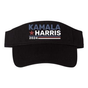 Kamala Harris For President 2024 Valucap Bio-Washed Visor