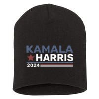 Kamala Harris For President 2024 Short Acrylic Beanie