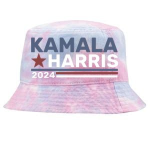 Kamala Harris For President 2024 Tie-Dyed Bucket Hat