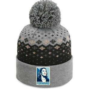 Kamala Harris Forward Election The Baniff Cuffed Pom Beanie