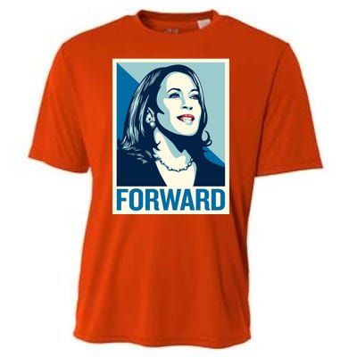 Kamala Harris Forward Election Cooling Performance Crew T-Shirt