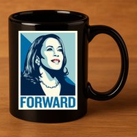 Kamala Harris Forward Election 11oz C Handle Ceramic Mug