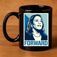 Kamala Harris Forward Election 11oz C Handle Ceramic Mug