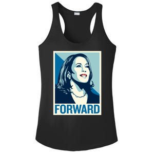 Kamala Harris Forward Election Ladies PosiCharge Competitor Racerback Tank