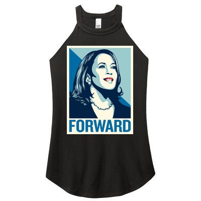 Kamala Harris Forward Election Women's Perfect Tri Rocker Tank