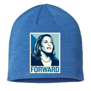 Kamala Harris Forward Election Sustainable Beanie