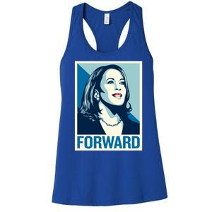 Kamala Harris Forward Election Women's Racerback Tank