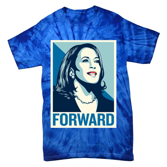 Kamala Harris Forward Election Tie-Dye T-Shirt