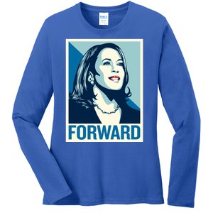 Kamala Harris Forward Election Ladies Long Sleeve Shirt