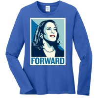 Kamala Harris Forward Election Ladies Long Sleeve Shirt