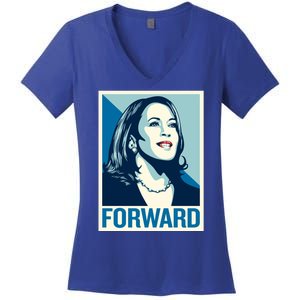 Kamala Harris Forward Election Women's V-Neck T-Shirt