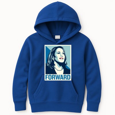 Kamala Harris Forward Election Kids Hoodie