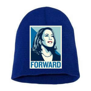 Kamala Harris Forward Election Short Acrylic Beanie