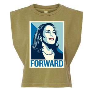 Kamala Harris Forward Election Garment-Dyed Women's Muscle Tee