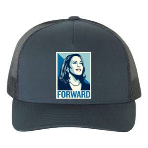 Kamala Harris Forward Election Yupoong Adult 5-Panel Trucker Hat