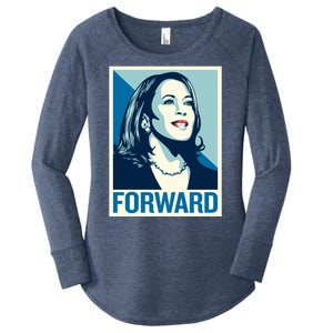 Kamala Harris Forward Election Women's Perfect Tri Tunic Long Sleeve Shirt