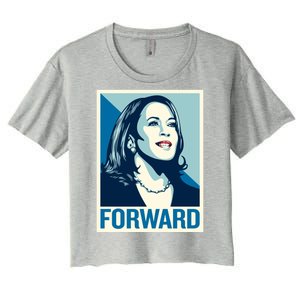 Kamala Harris Forward Election Women's Crop Top Tee