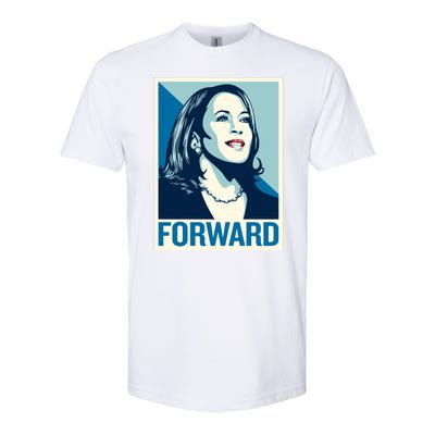 Kamala Harris Forward Election Softstyle CVC T-Shirt