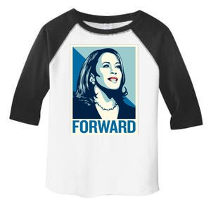 Kamala Harris Forward Election Toddler Fine Jersey T-Shirt