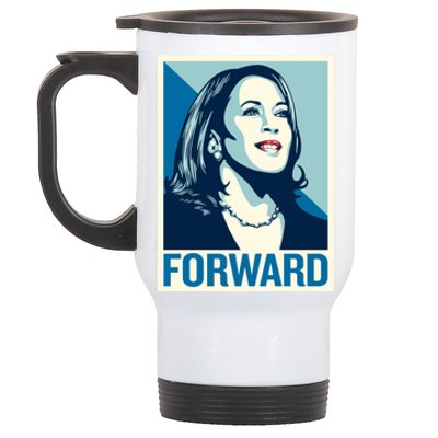 Kamala Harris Forward Election Stainless Steel Travel Mug