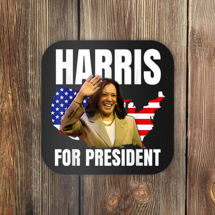 Kalama Harris For President 2024 Coaster