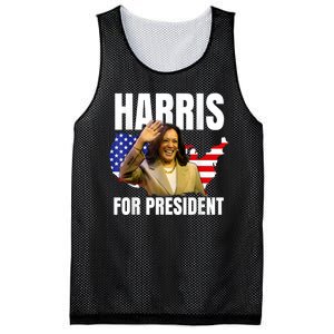 Kalama Harris For President 2024 Mesh Reversible Basketball Jersey Tank