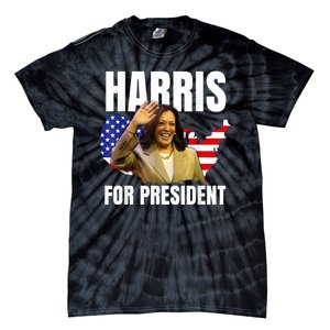 Kalama Harris For President 2024 Tie-Dye T-Shirt