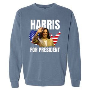 Kalama Harris For President 2024 Garment-Dyed Sweatshirt