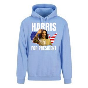 Kalama Harris For President 2024 Unisex Surf Hoodie