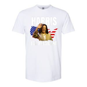 Kalama Harris For President 2024 Softstyle CVC T-Shirt