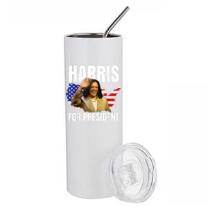 Kalama Harris For President 2024 Stainless Steel Tumbler