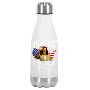 Kalama Harris For President 2024 Stainless Steel Insulated Water Bottle