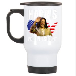 Kalama Harris For President 2024 Stainless Steel Travel Mug