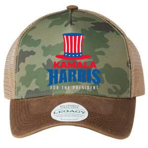 Kamala Harris For The President Kamala For President Legacy Tie Dye Trucker Hat