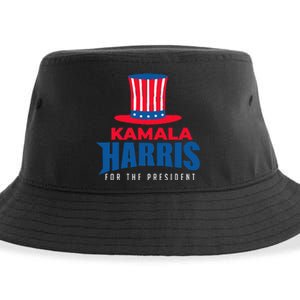 Kamala Harris For The President Kamala For President Sustainable Bucket Hat