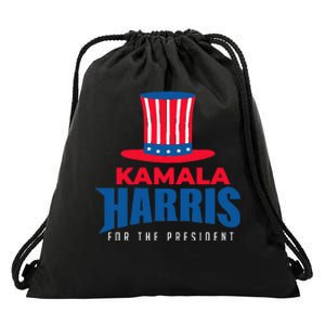 Kamala Harris For The President Kamala For President Drawstring Bag