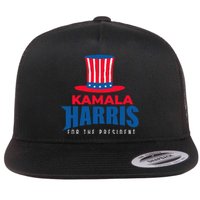 Kamala Harris For The President Kamala For President Flat Bill Trucker Hat