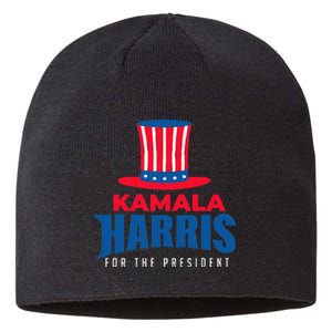 Kamala Harris For The President Kamala For President Sustainable Beanie