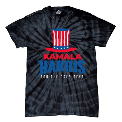 Kamala Harris For The President Kamala For President Tie-Dye T-Shirt