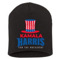 Kamala Harris For The President Kamala For President Short Acrylic Beanie