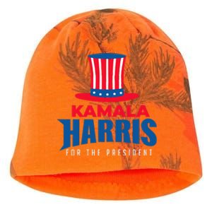 Kamala Harris For The President Kamala For President Kati - Camo Knit Beanie