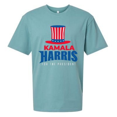 Kamala Harris For The President Kamala For President Sueded Cloud Jersey T-Shirt